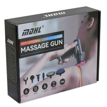 Mini Massage Gun with 6 interchangeable heads